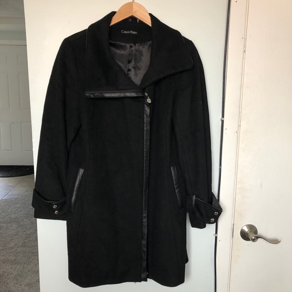 Calvin Klein wool blend jacket 12